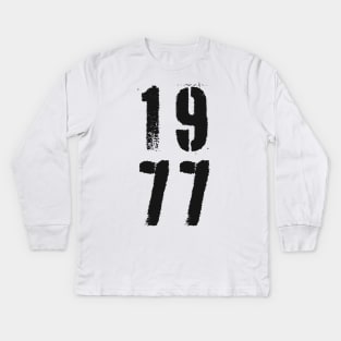 1977 Kids Long Sleeve T-Shirt